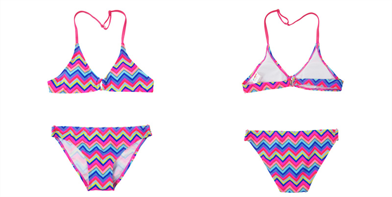 girls' triangle bikini sets