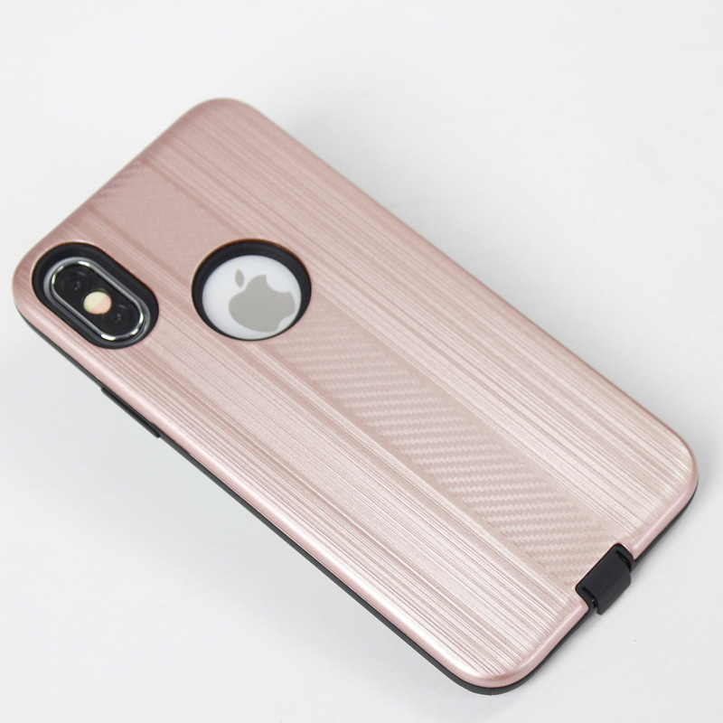 Drawing lines hybrid 2 in 1 phone case