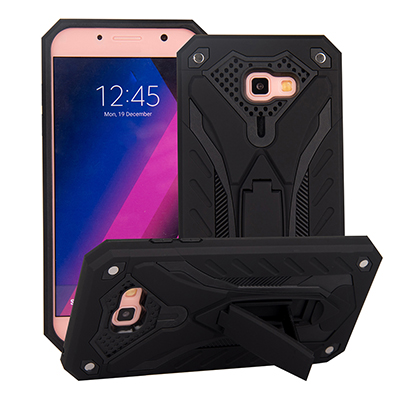 black armor kickstand phone case