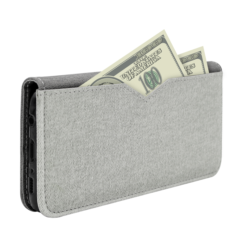 wallet leather case for sumsang
