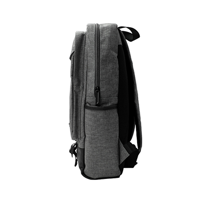 canvas and pu leather backpack