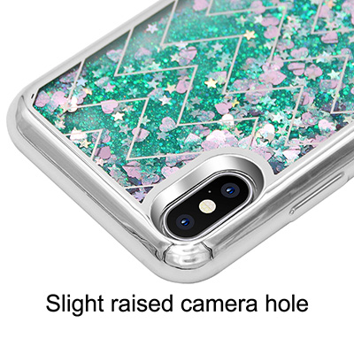 heart-shaped quicksand case heart-shaped quicksand case