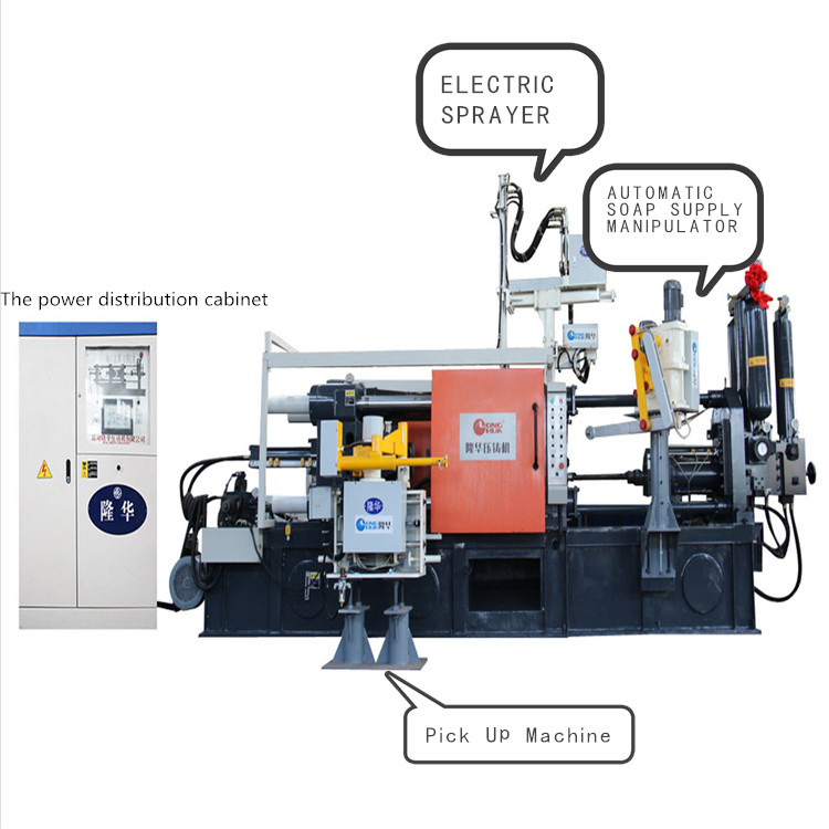 4.PLC programmable control hydraulic drive drive system die casting machine