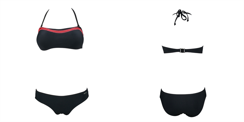 Summer ladies beachwear, braid bandeau bikini swimwear Summer ladies beachwear, braid bandeau bikini swimwear