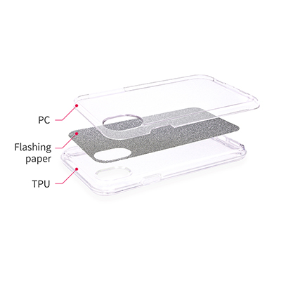 detachable TPU+PC phone case