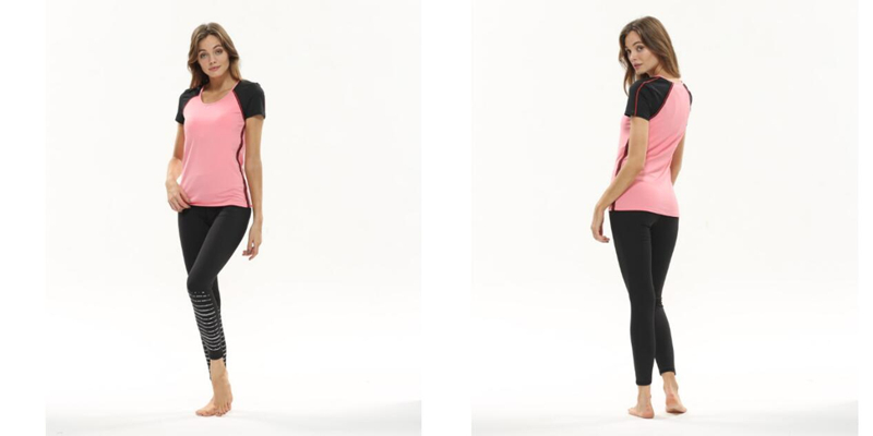  fast dry funcition and perfect fit yoga wear