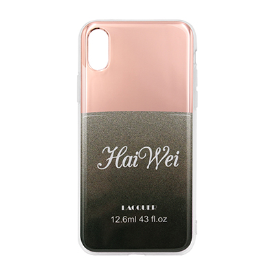 black electroplating and glitter IMD case black electroplating and glitter IMD case
