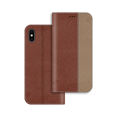 brown pu leather case