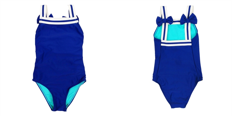 Girls one piece cute girls bow beachwear, UPF50+ protection Girls one piece cute girls bow beachwear, UPF50+ protection