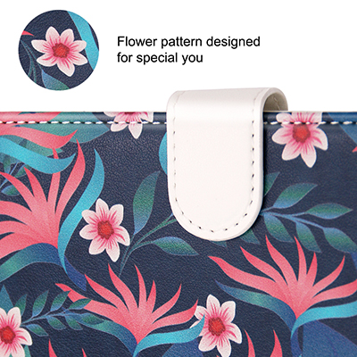 flower pattern flip case flower pattern flip case
