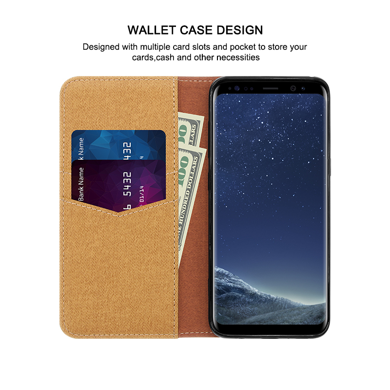 card slot wallet flip case