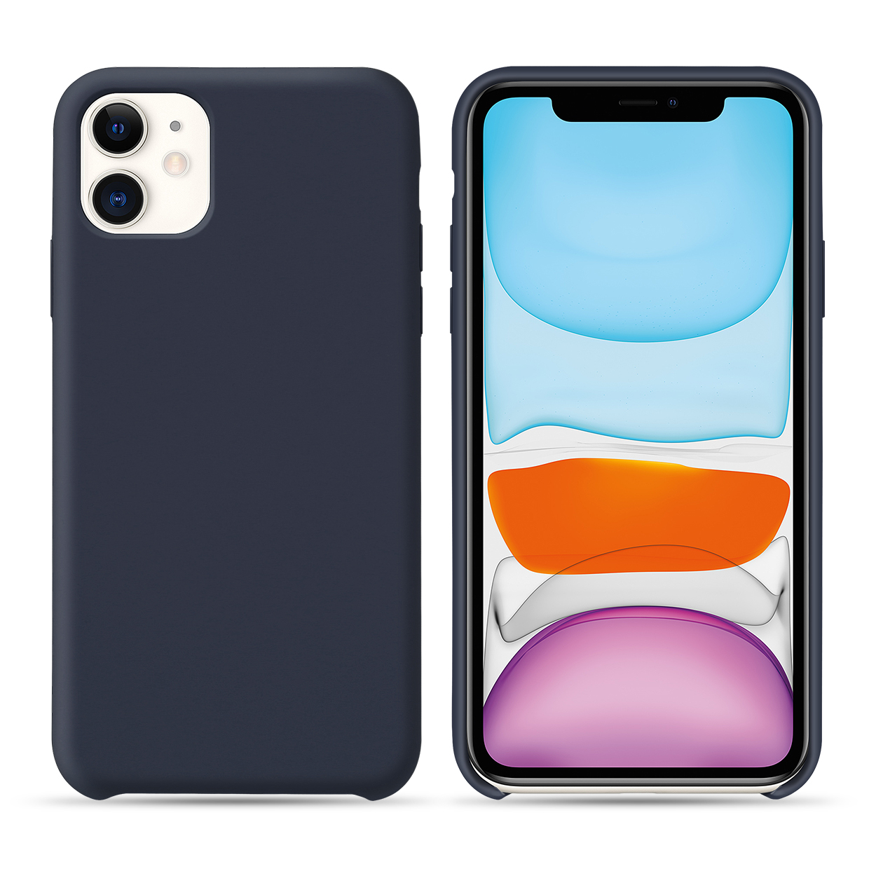 dark blue silicone case for iphone 11 dark blue silicone case for iphone 11