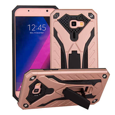 rose gold armor kickstand phone case