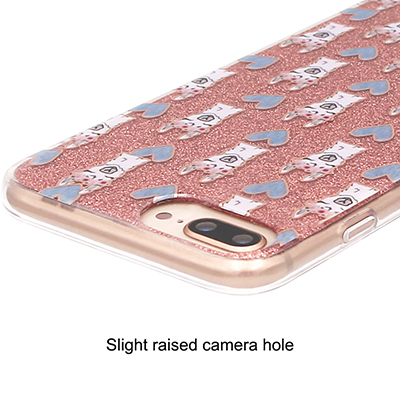 glitter IMD phone case