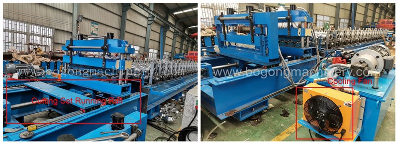 color steel tile roll forming machine