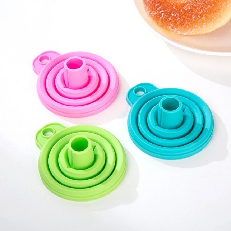 Telescopic oil silicone funnel Telescopic oil silicone funnel
