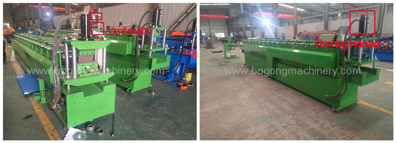 galvanized steel keel roll forming machine