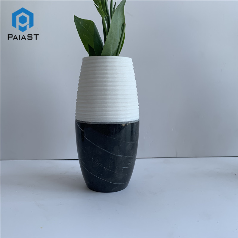 Natural Marble flower vase 