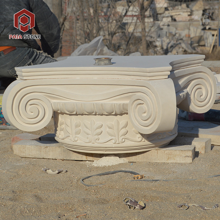 Marble stone column Marble stone column
