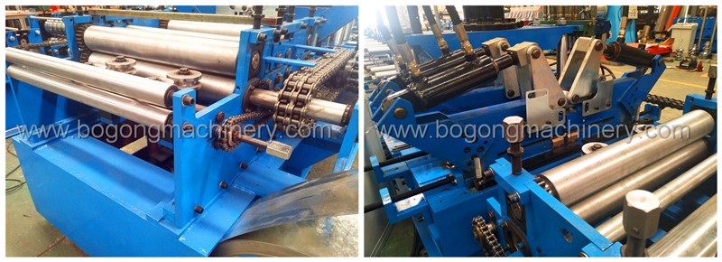 c-sharped purlin roll forming machine