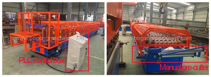 ridge cap roll forming equipments