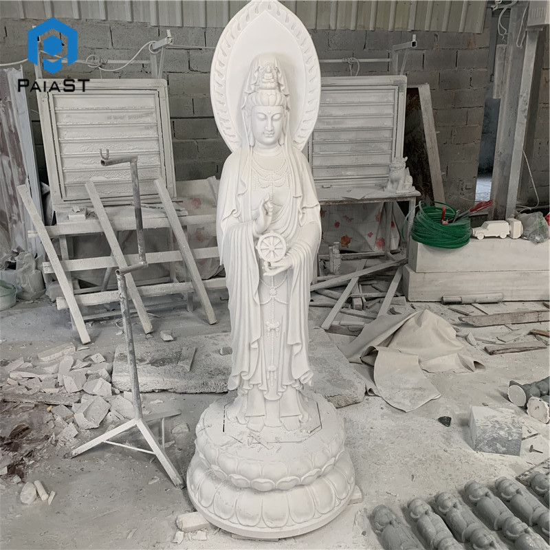 granite Guanyin sculpture