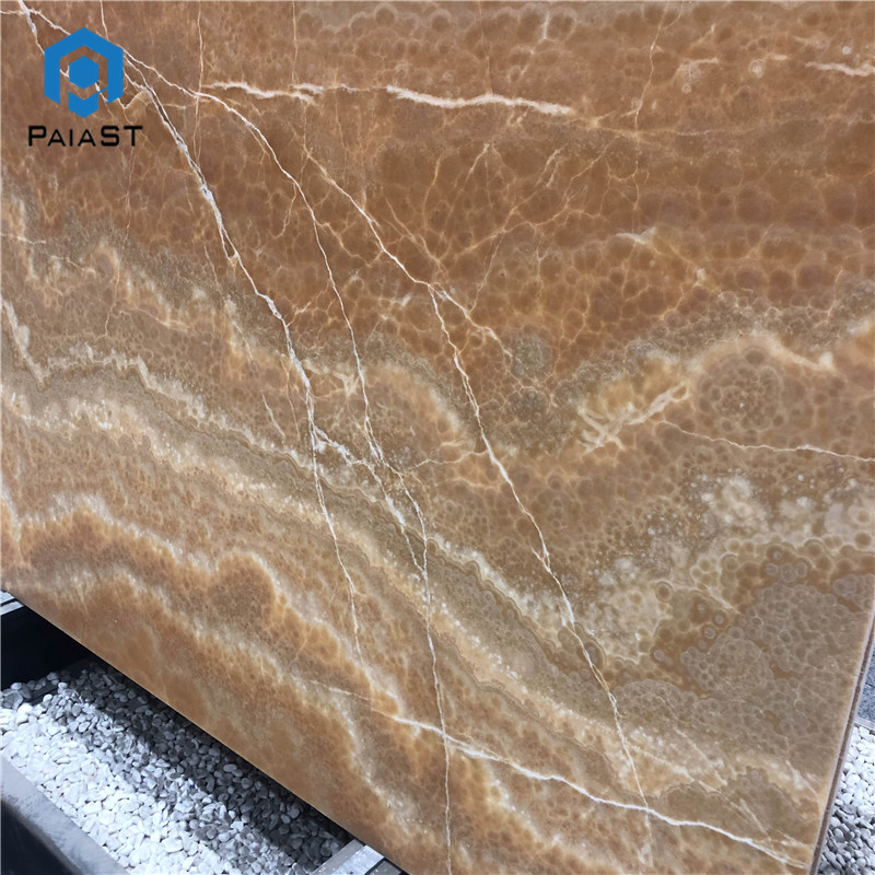 Luxury brown onyx slab 