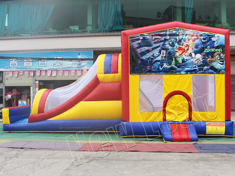 Zootopia Jumping Castle Combo Zootopia Jumping Castle Combo
