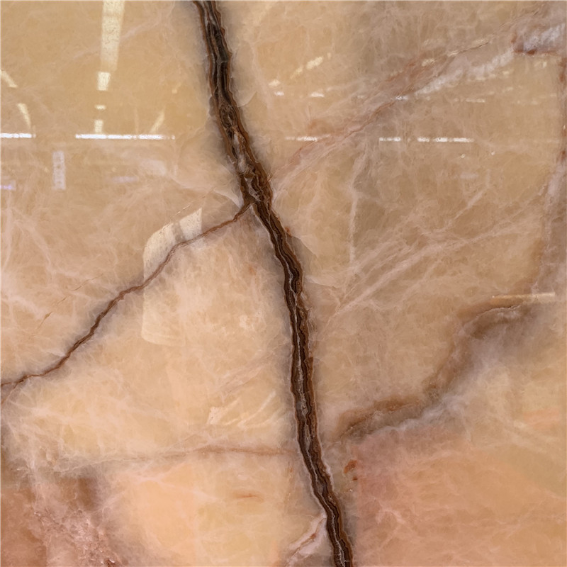 Brown Onyx Stone Flooring 
