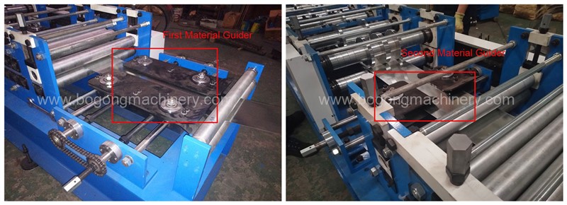 steel door rail roll forming machine