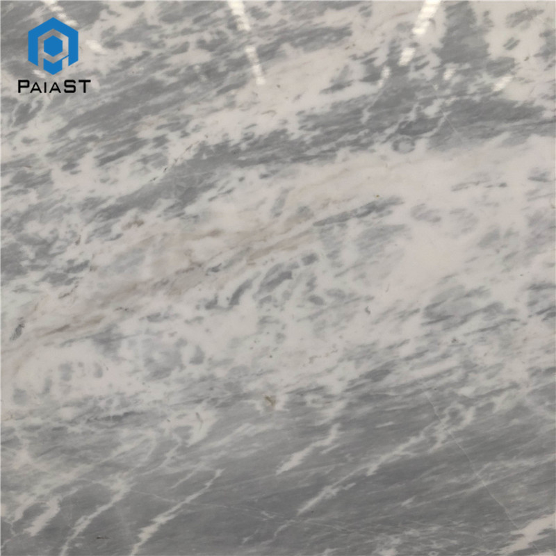 white and grey marble