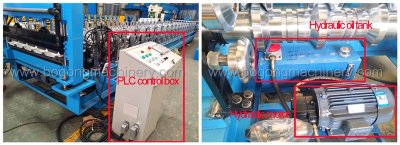 customized sheet metal roll forming machines