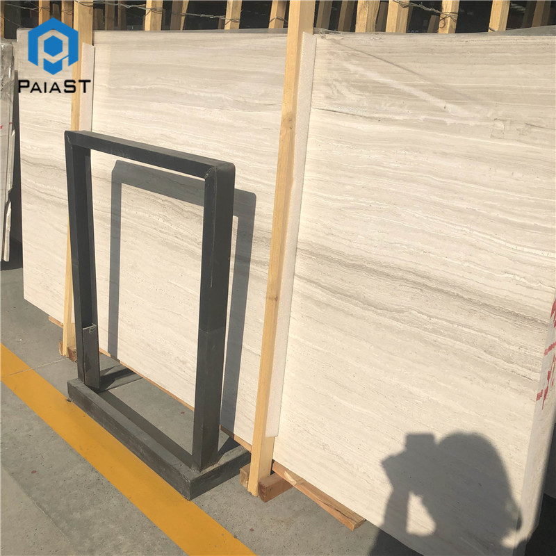 white wood marble slab