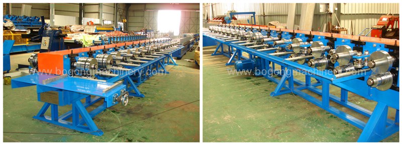 Standing seam roof sheet forming machine