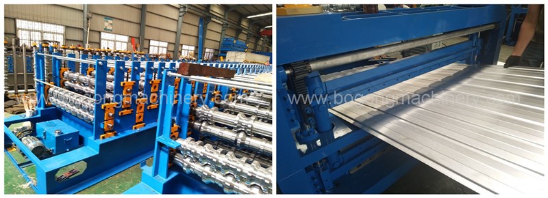 three layer roll forming machine manufacture