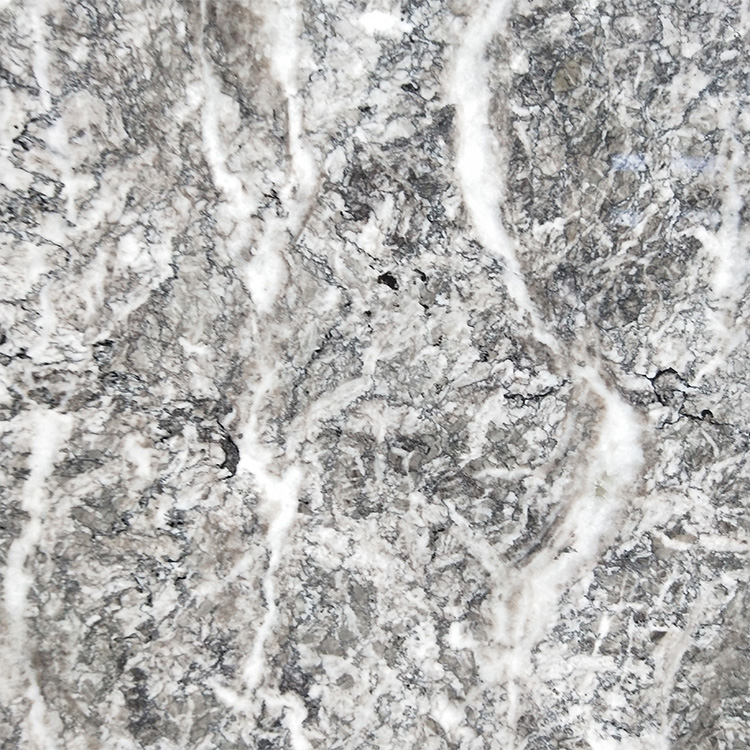 White grey marble