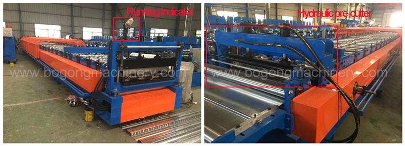 metal deck roll forming machine