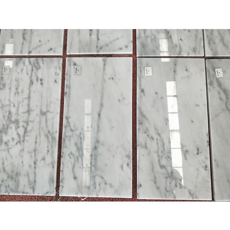 Statuario White Marble Floor Tile