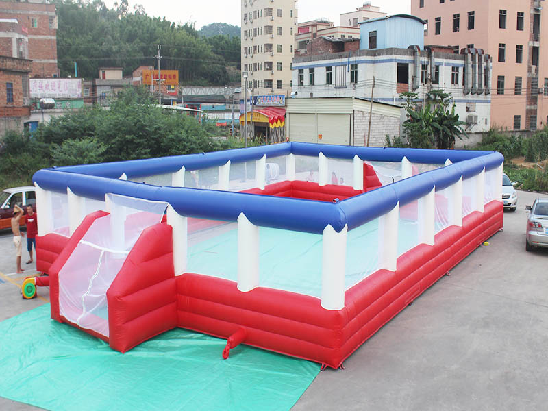 Large inflatable football pitch Large inflatable football pitch