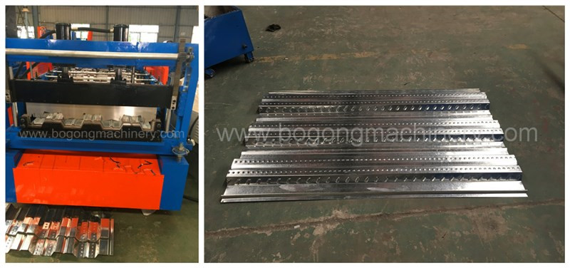 steel floor deck roll forming machine