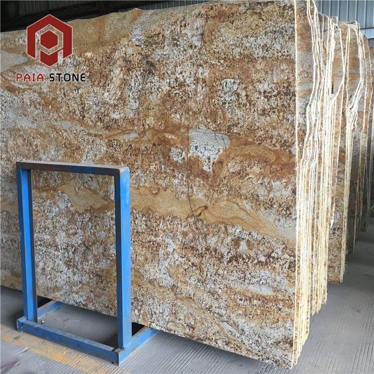 Chinese Fantasy Gold Granite Tile 