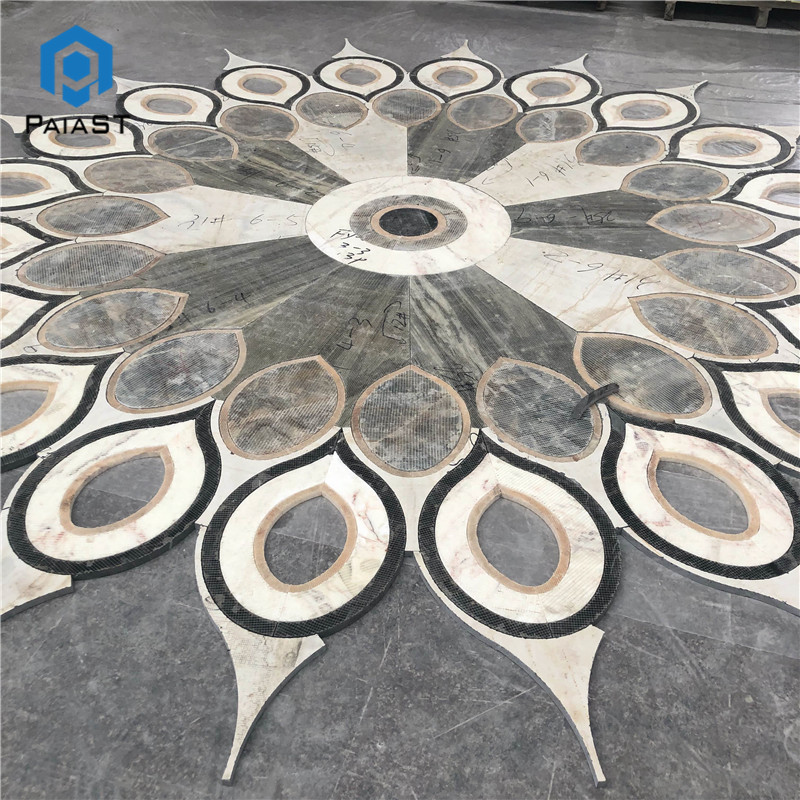Chinese Marble Water-Jet Pattern