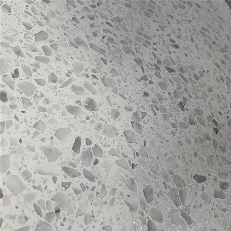  Artificial Stone White Terrazzo