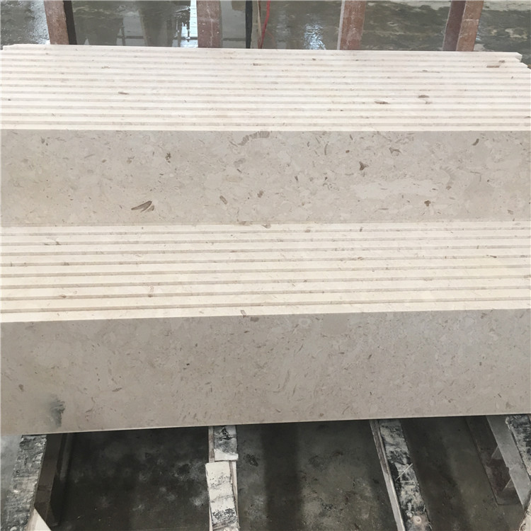 White limestone tile White limestone tile