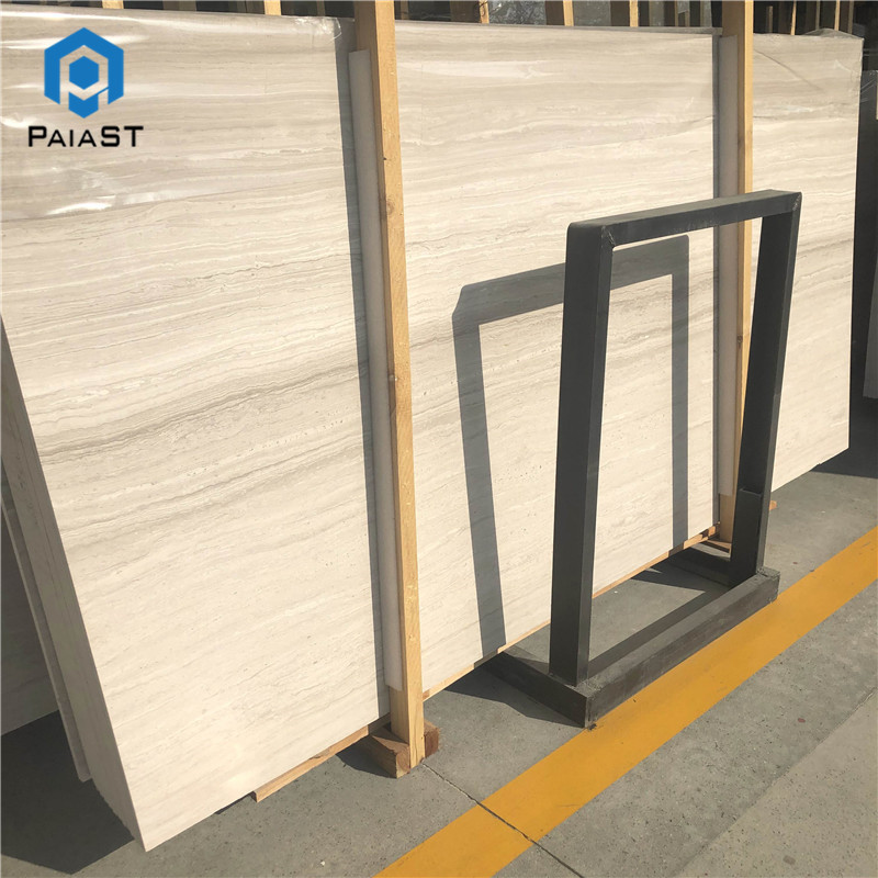 white wood marble slab