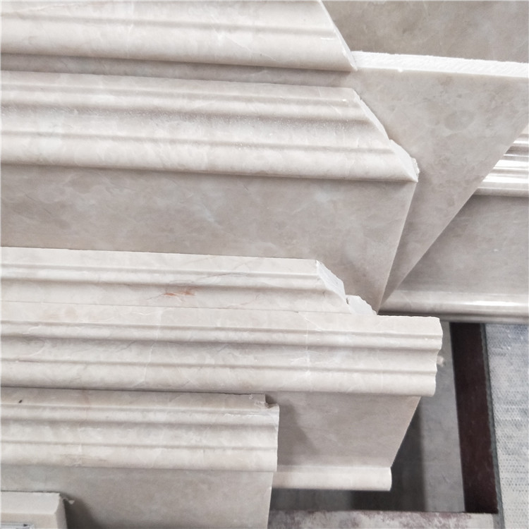  Indoor Beige Marble Step