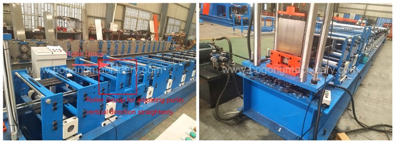 U channel roll forming machine