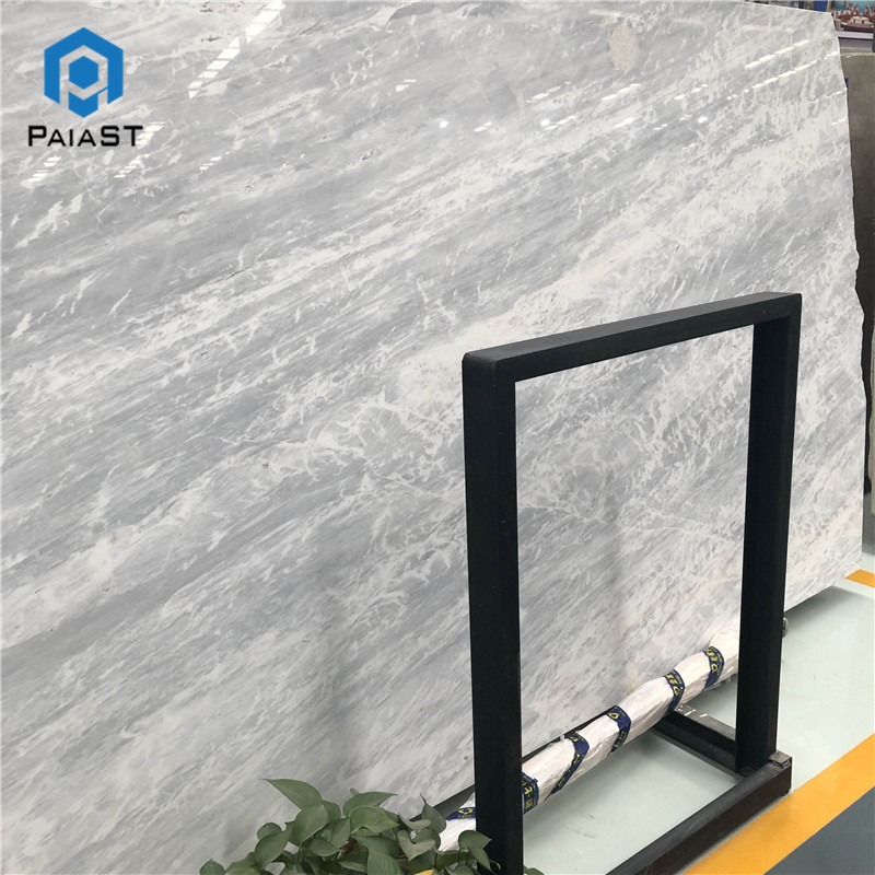 white and grey marble