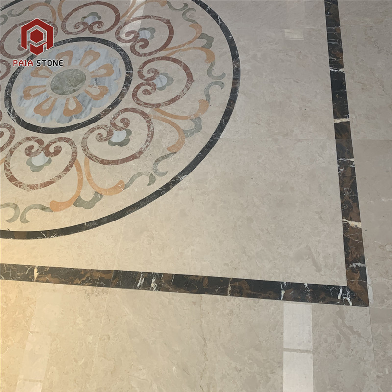 waterjet marble mosaic tile