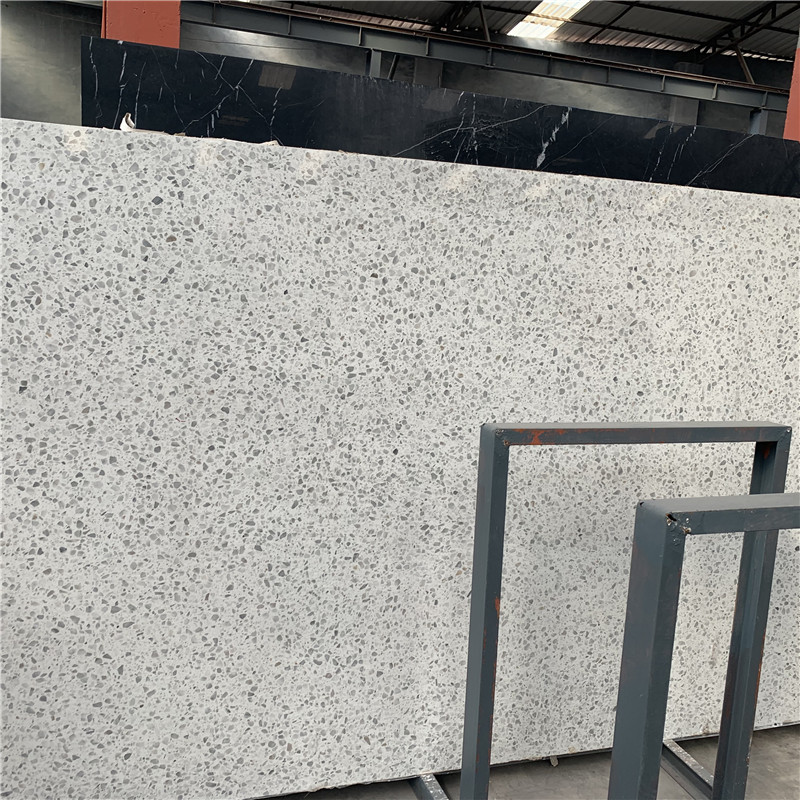  Artificial Stone White Terrazzo